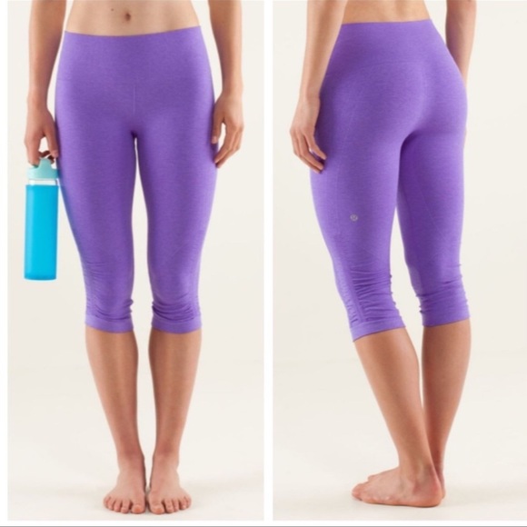 Lululemon In The Flow Crop Leggings - Picture 1 of 8